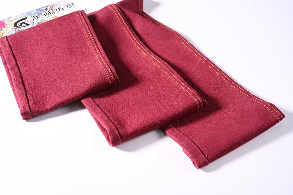 Vibrant Color Palette Denim Fabric
