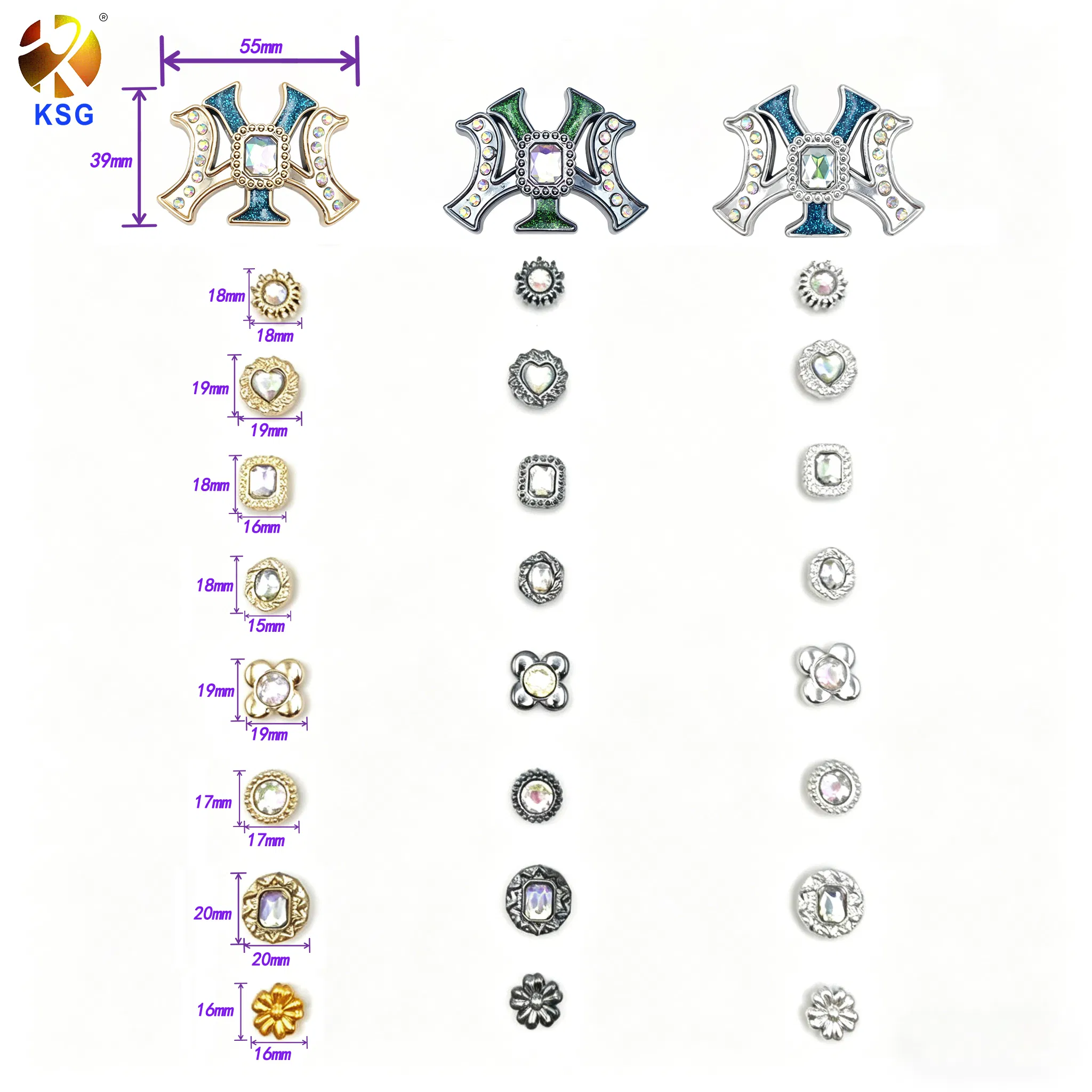 Fashionable Sandal Charms Collection for Stylish Summer Slides