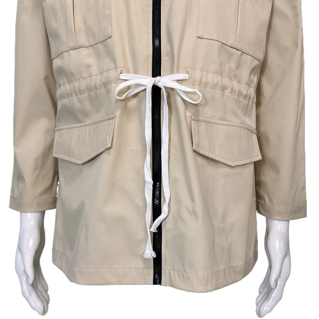 Outer Wear Waterproof MIDI Women for Winter Coat Girl with Hood Women's Outerwear