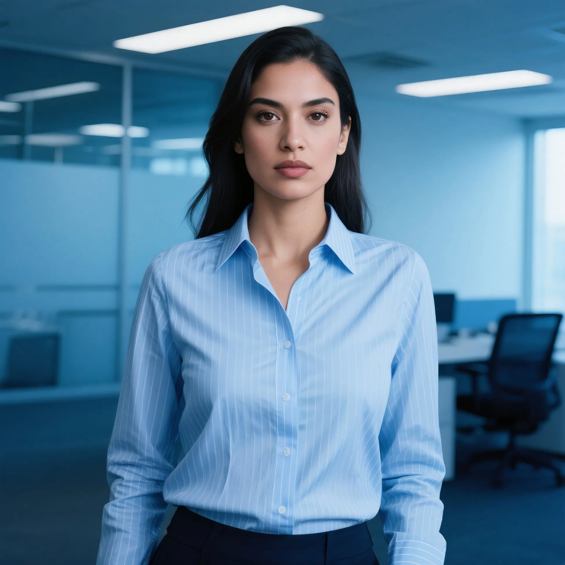 Chinese Wholesale Men and Women's Business Shirt - Formal Office Wear Elegant Short Sleeve Uniform