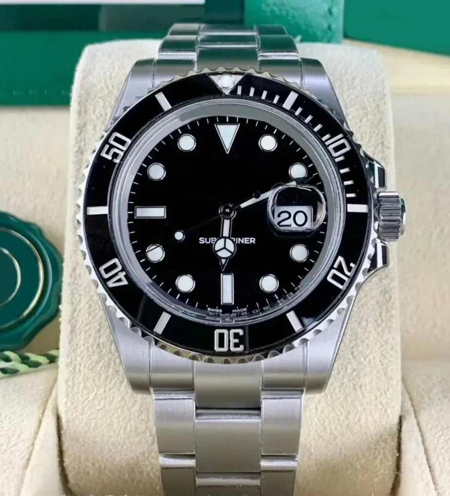 Classic Automatic Mechanical Watch for Men Luminous Hands Waterproof Sapphire Crystal Stainless Steel Casual Business Wristwatch