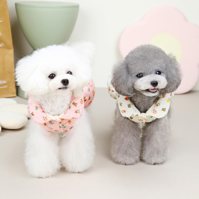 Wholesale Denim Fabric Lovely Dog Skirt Pet Cat Princess Dress Apparel