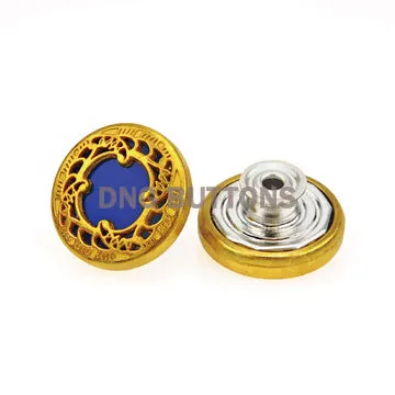 Vintage Red Copper Denim Fasteners for Fashion Apparel