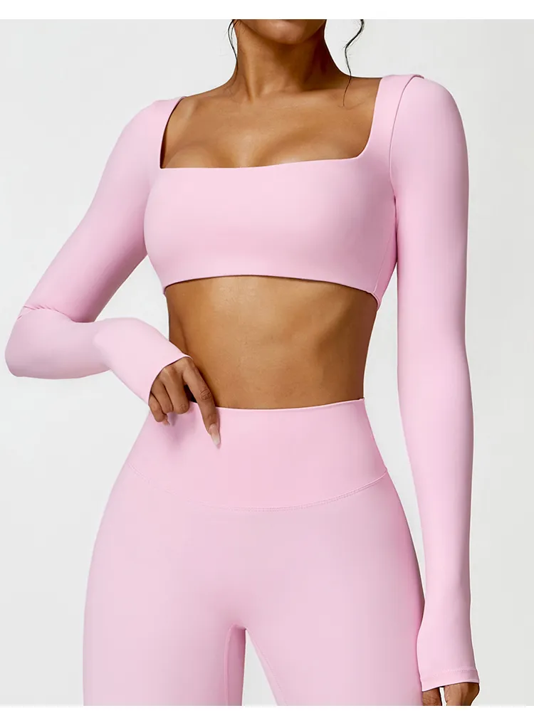 Custom Wholesale Sportswear Active Wear Women Yoga Set