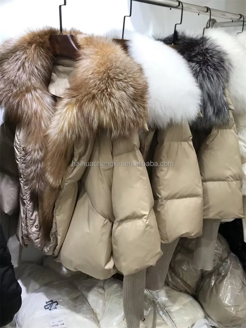 Modern Black Fur Coat
