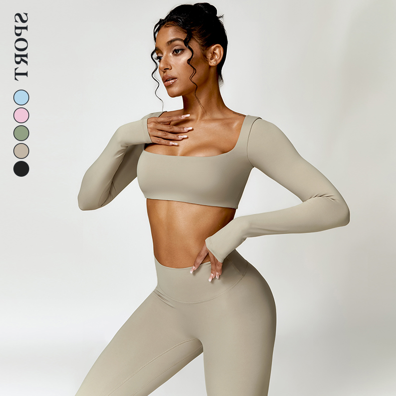 Custom Wholesale Sportswear Active Wear Women Yoga Set