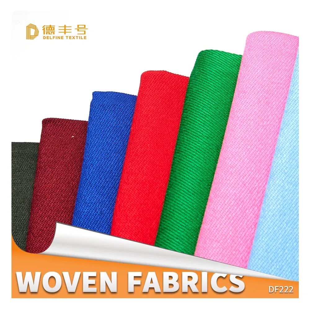 Glossy Denim Effect Cotton Rayon Twill Stretch Apparel Fabric