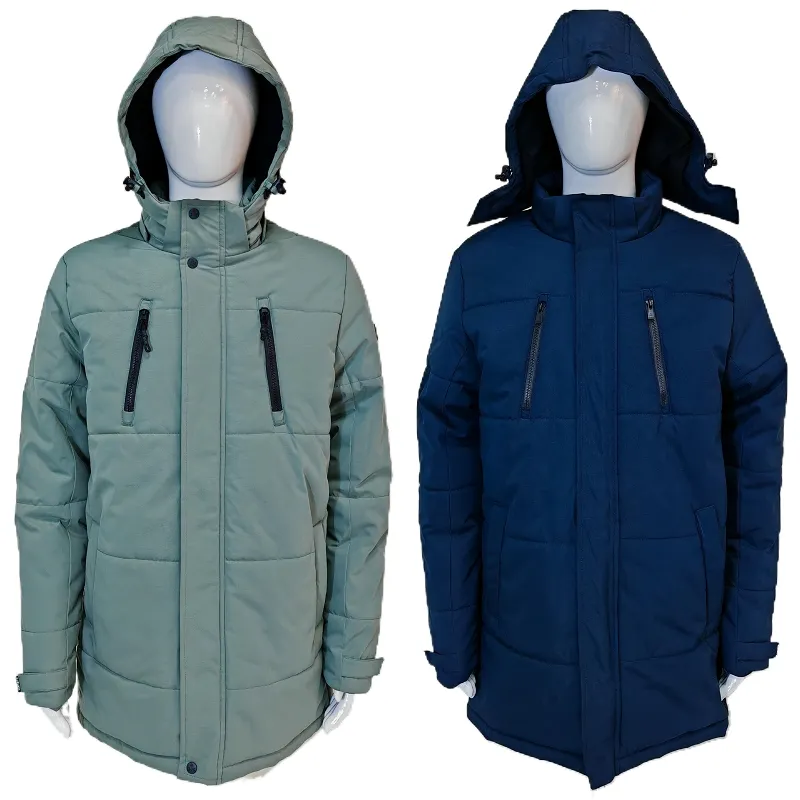 Winter New Style Hooded Straight Tube MID-Length Women's Outerwear Downwear for Women
