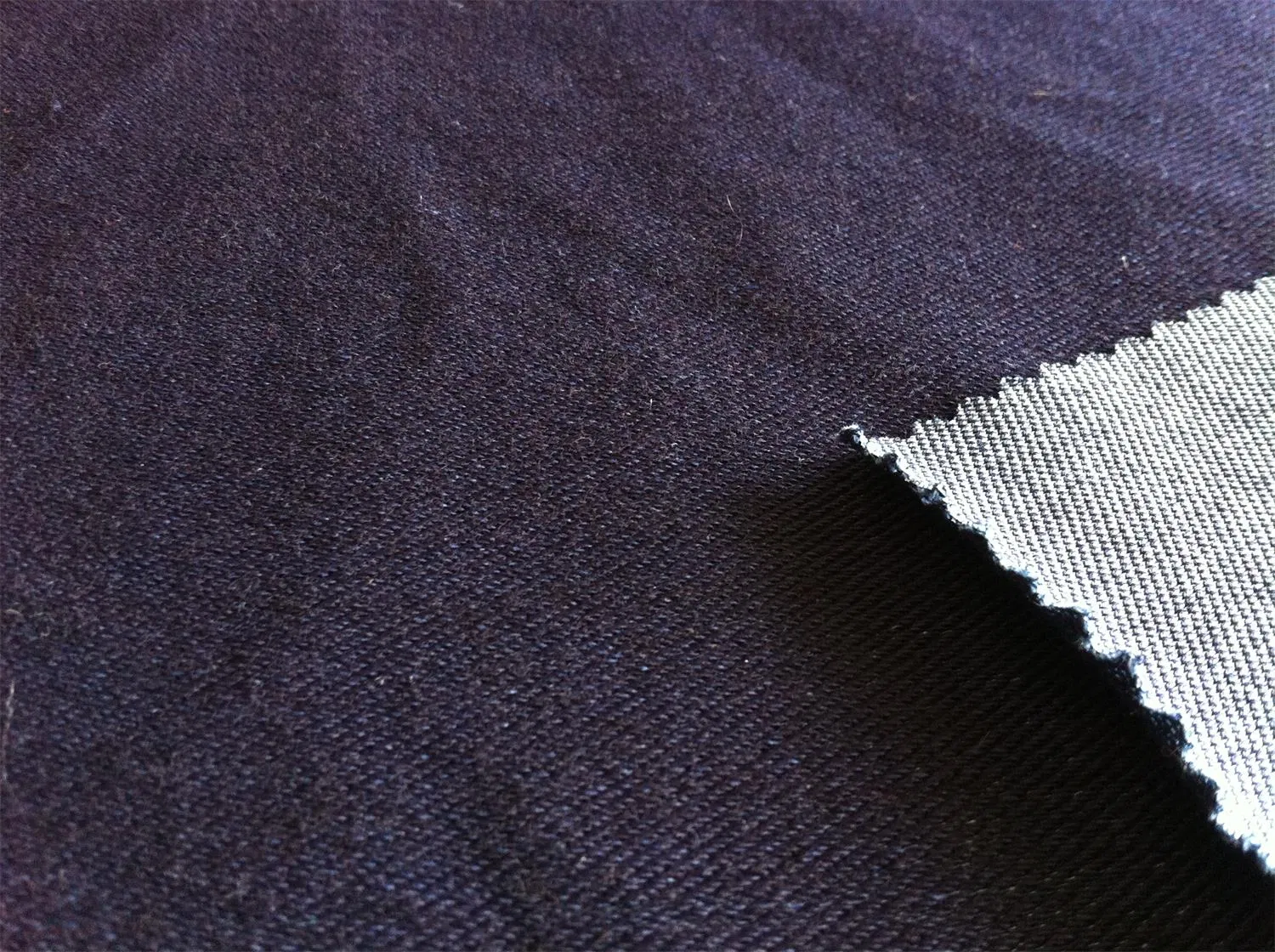 Cotton/Polyester Spandex Indigo Knit Denim Wholesale High Quality Knitted Fabric for Apparel Home Decor Upholstery