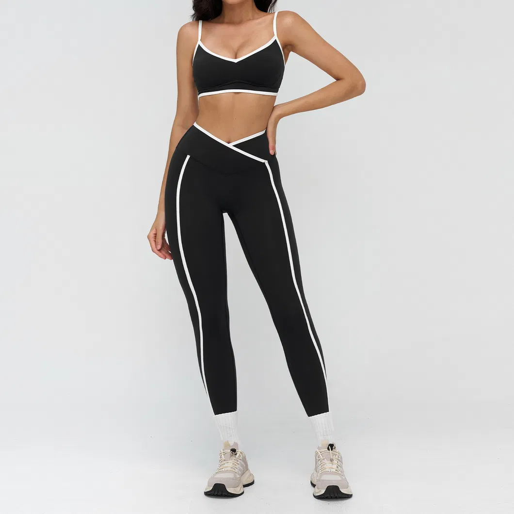 2026 Spring Fitness Exercise Yoga Set Women Sportswear Activewear Detail 4
