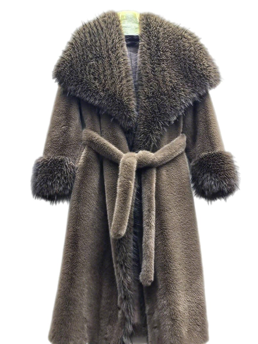 Premium Mink Fur Outerwear for Women Stylish &amp; Warm