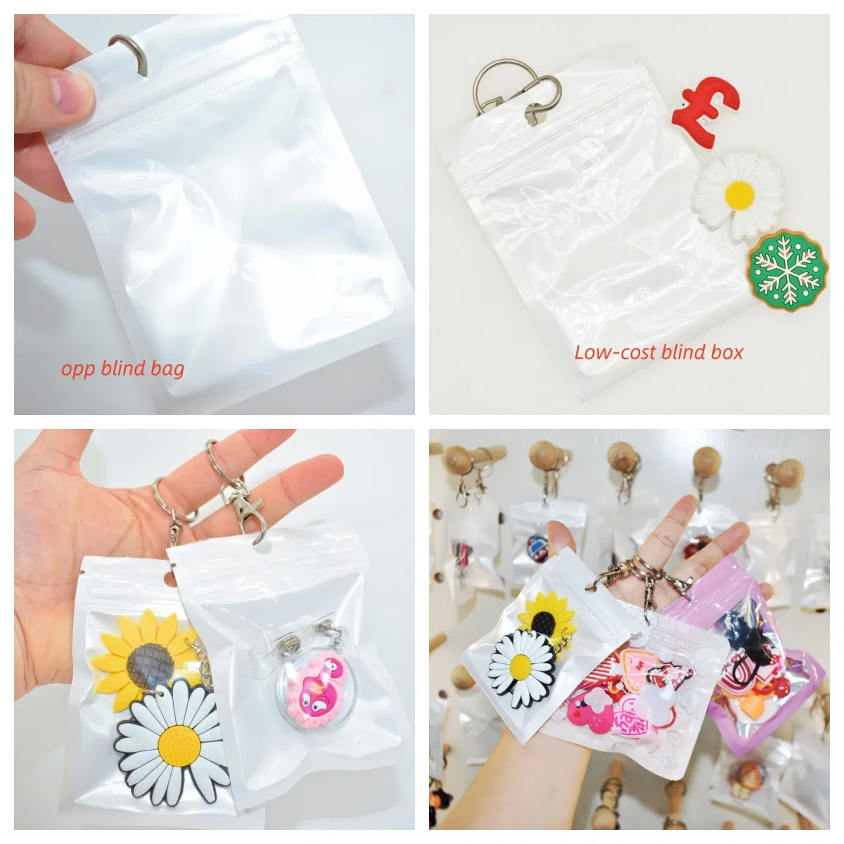Colorful Charm Balls Collection for Fashion Accessories in OPP Bag