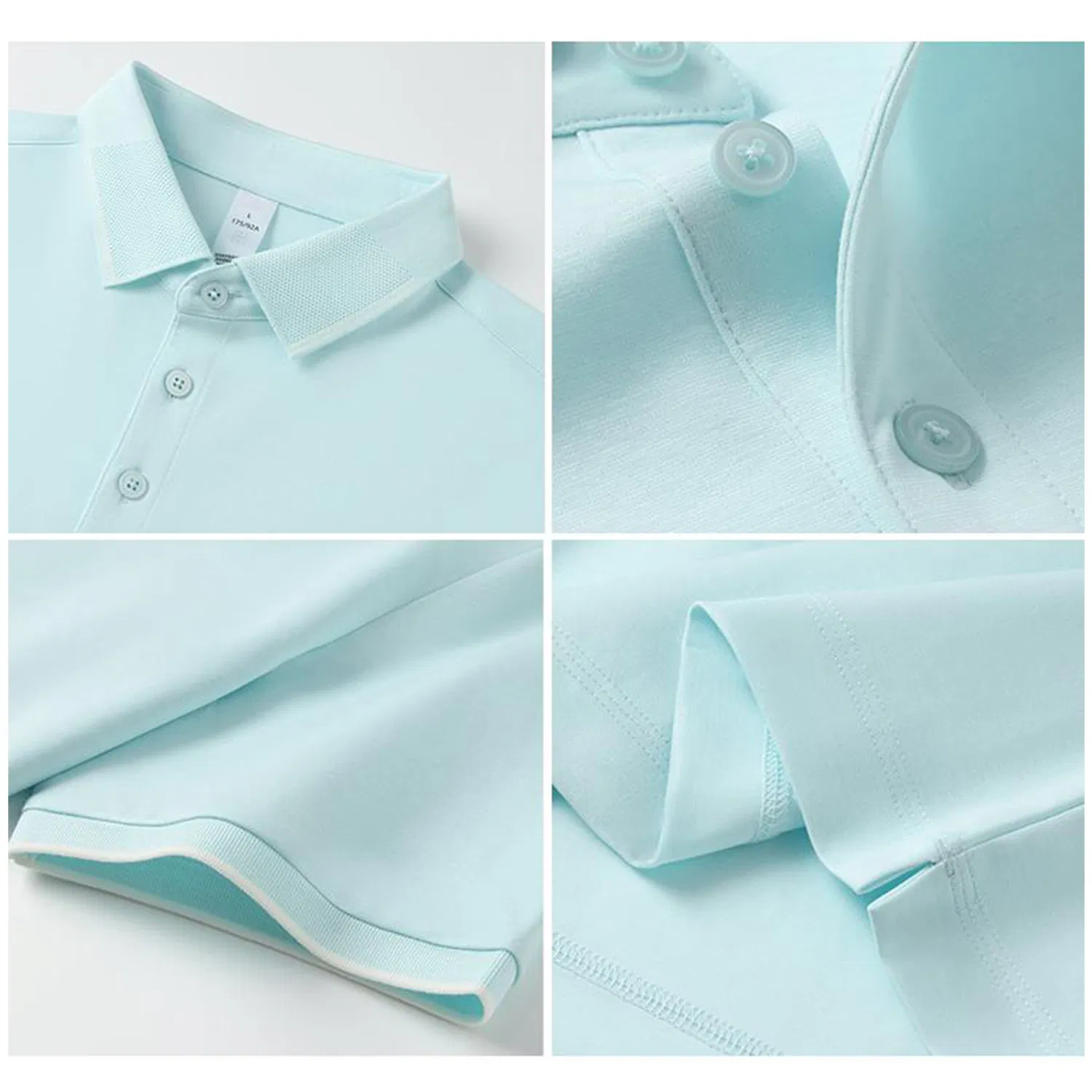 Customizable Summer Polo Shirt for Breathable Business Attire
