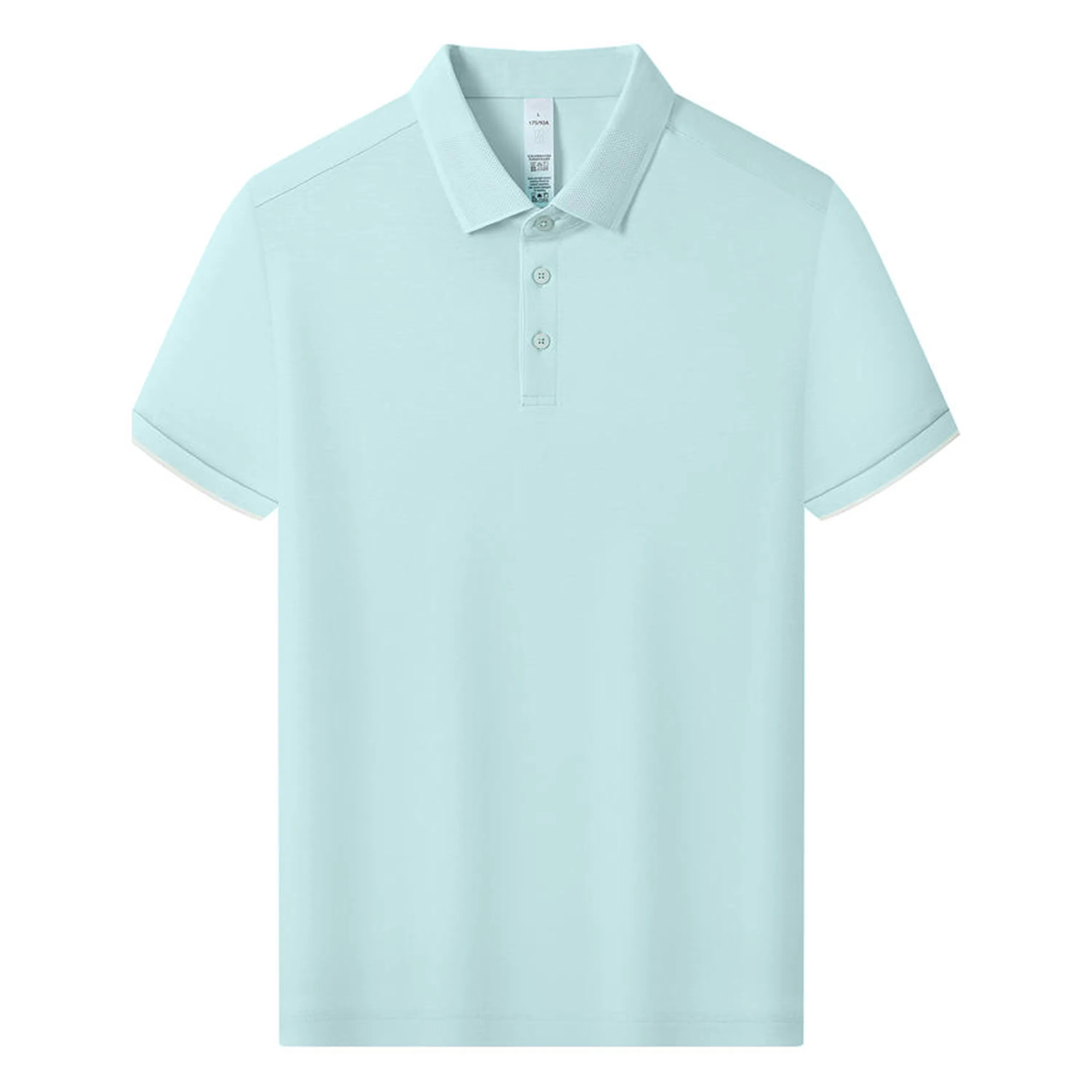 Customizable Summer Polo Shirt for Breathable Business Attire