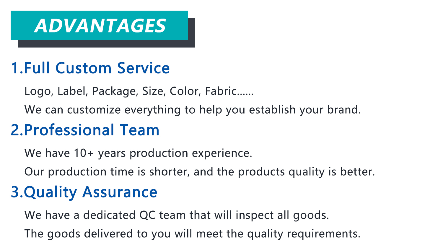 Why Choose Us Advantage 1