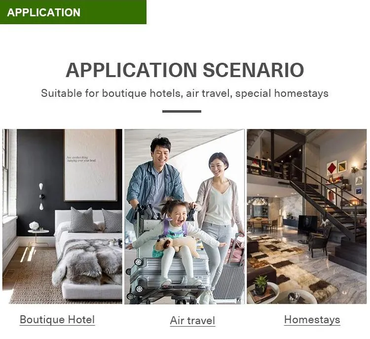 Hotel supplies certificates and details