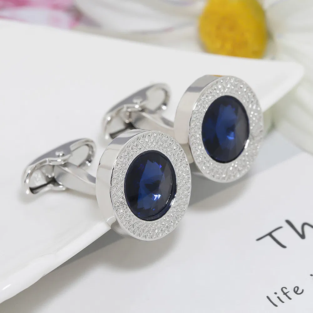 High Quality Minimalist Cuff-Links Rustproof Copper Stainless Steel Business Casual Wedding Attire