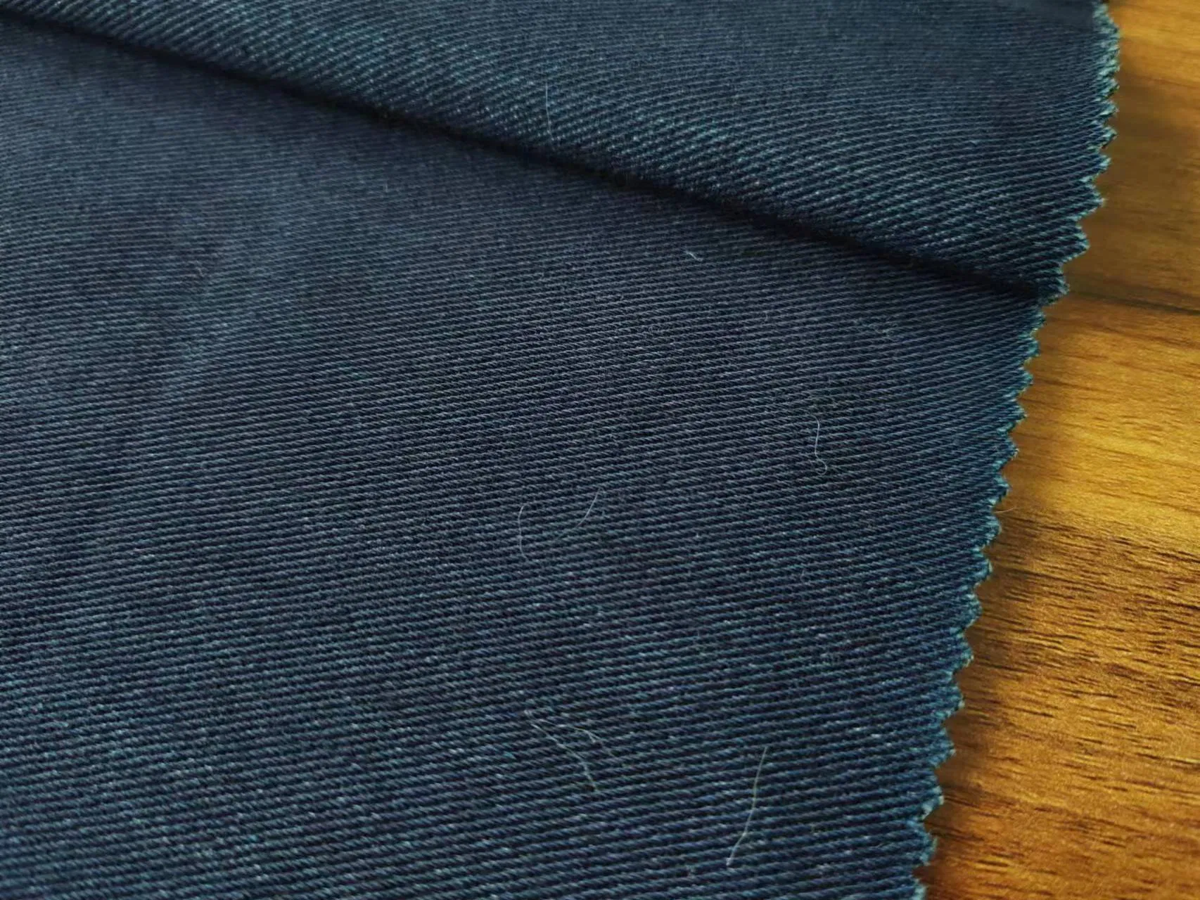 Cotton/Polyester Spandex Indigo Knit Denim Wholesale High Quality Knitted Fabric for Apparel Home Decor Upholstery