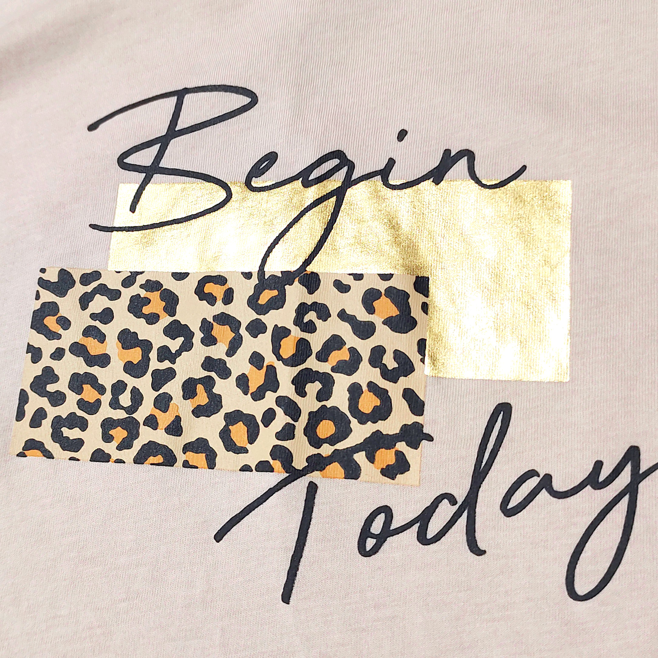 Summer T-Shirt for Women Bestselling Casual Women's Clothing Trendy Short-Sleeved Hot Gold T-shirt