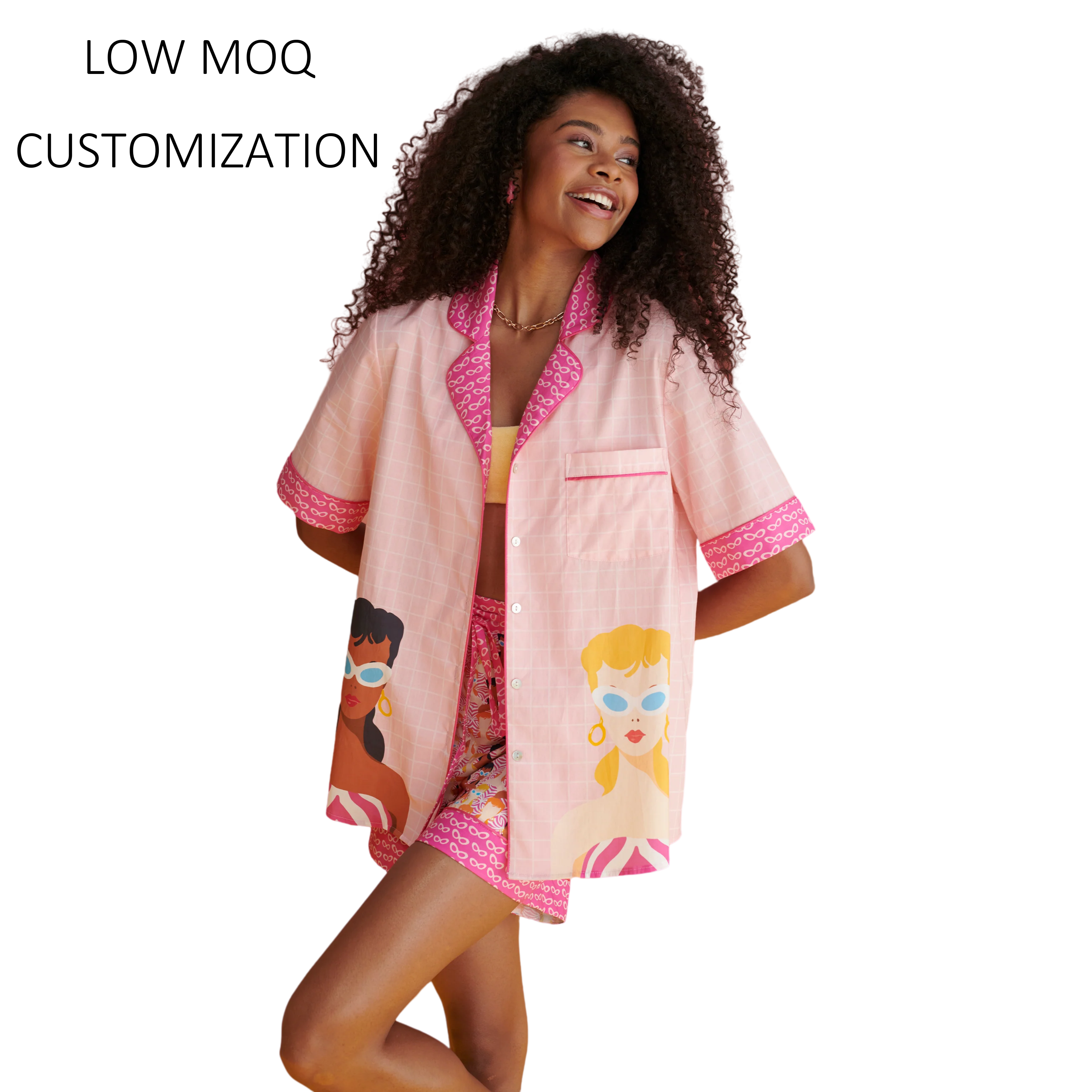 Clothing Manufacturers Direct Selling Eco Friendly Women'S Cotton Pajamas