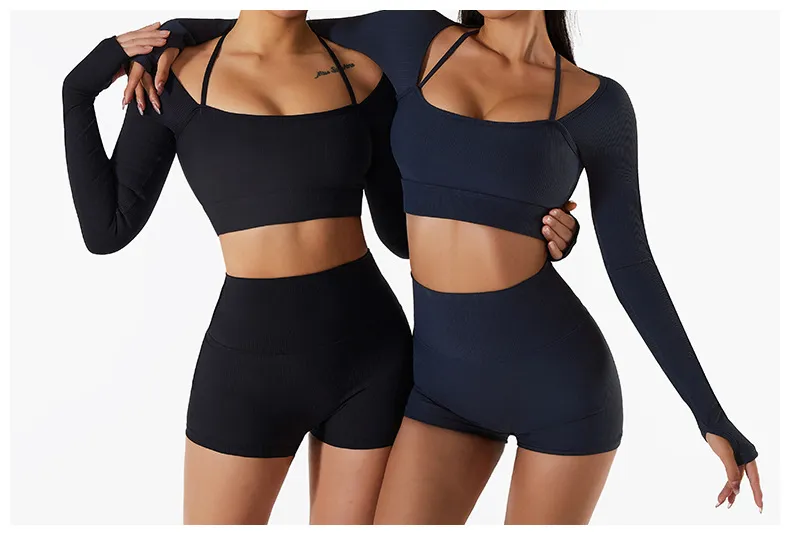 Women’ S Ribbed Activewear Set