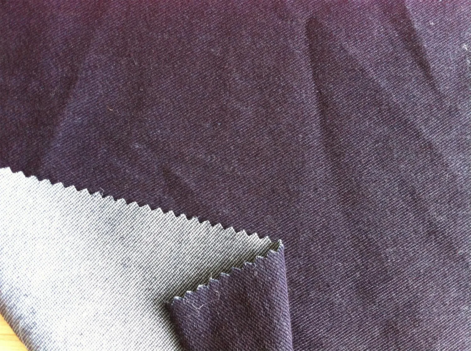 Cotton/Polyester Spandex Indigo Knit Denim Wholesale High Quality Knitted Fabric for Apparel Home Decor Upholstery