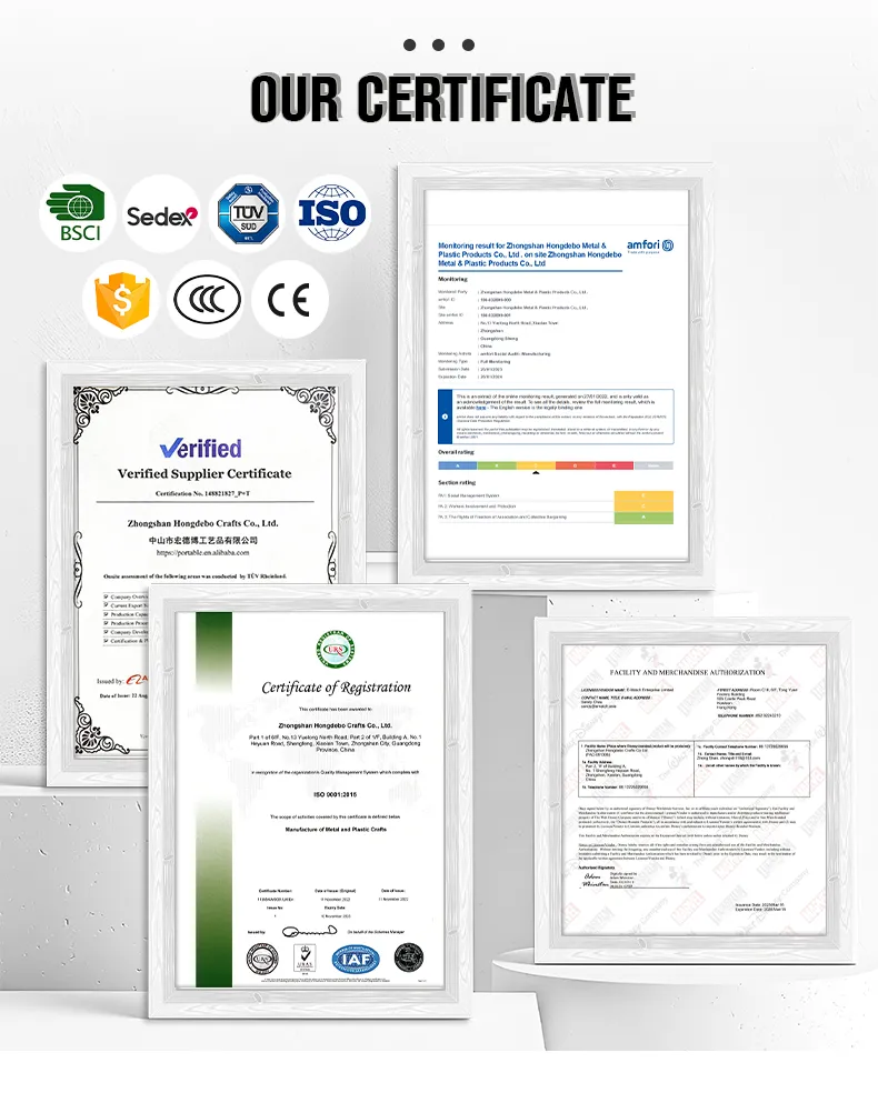 Certifications Quality Assurance