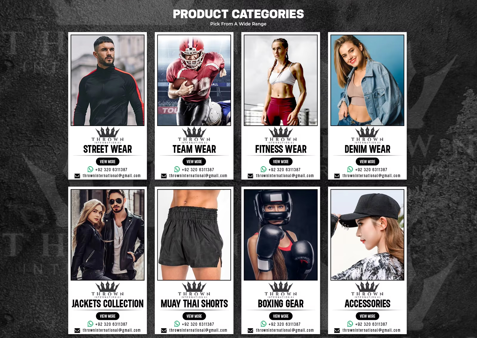 Categories Grid