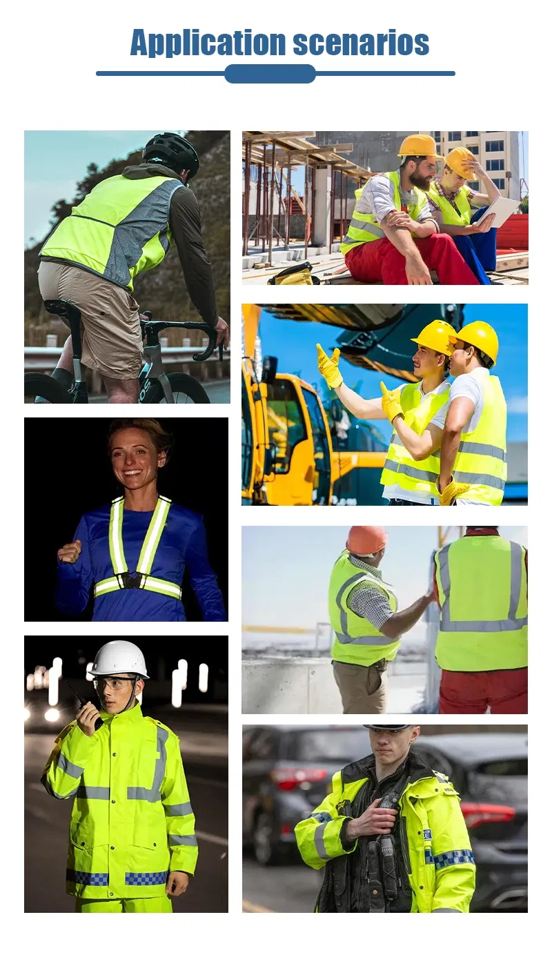 High Visibility Safety Vest Detail 4