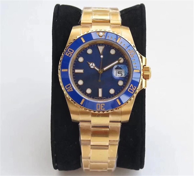 Luxurious and Exquisite Men's Watch with Ceramic Bezel, 40mm Dial, Sapphire Crystal, Automatic Mechanical Movement, Stainless Steel Case, with Luminous Features