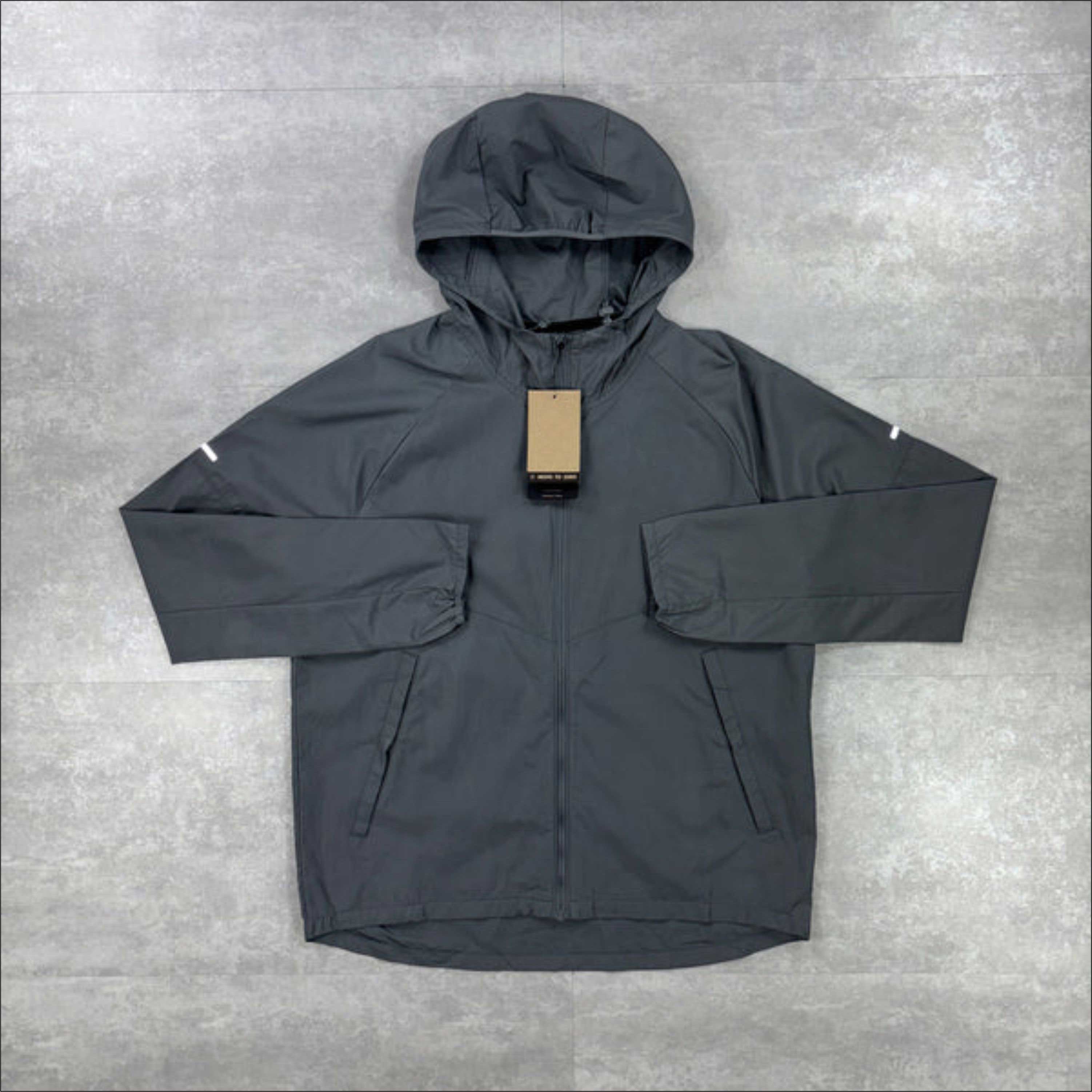 Miller Windrunner Jacket Grey Solid Maternity Lightweight Breathable Quick Dry Sportswear Custom Logo OEM Factory Direct Women's