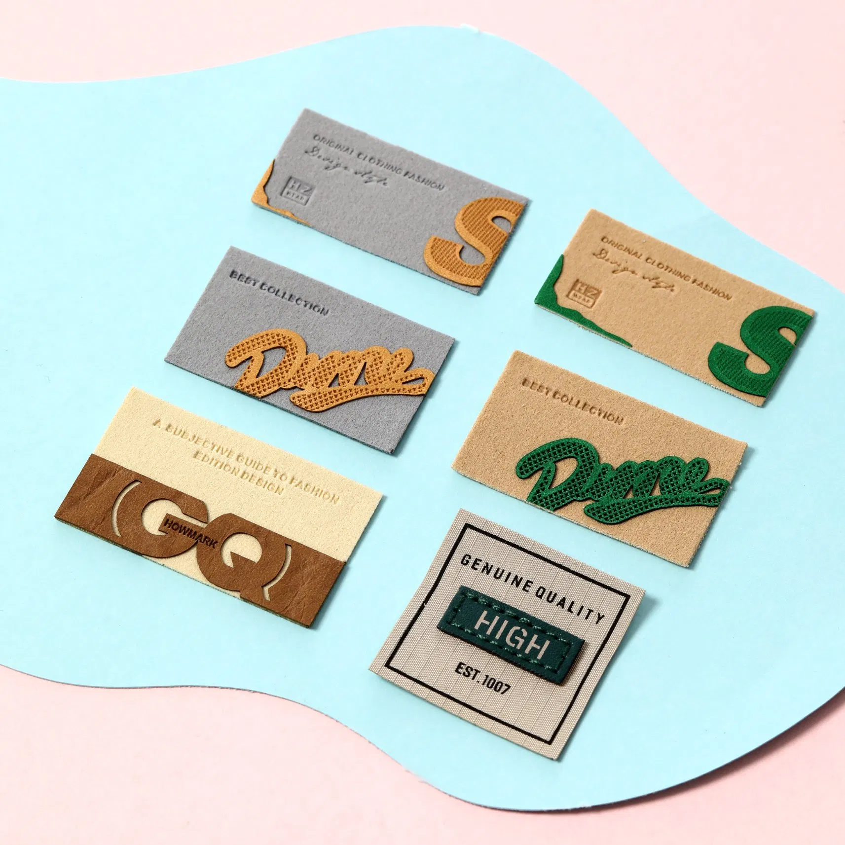 Personalized Logo Woven Label Roll Shape Custom Size Color for Apparel Jeans Bag Hat Clothing Decoration Accessories