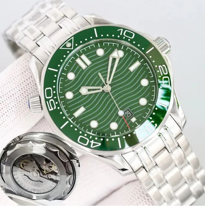 Men 300-Meter Diving 007 Designer Watches Men AAA+ High-Quality 42mm Mechanical Automatic Sapphire Mirror Surface Watch