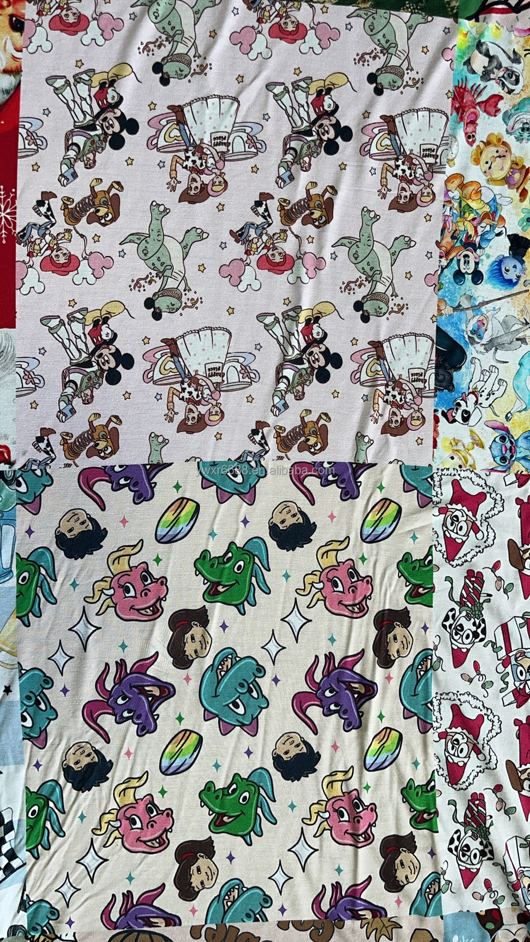 Real fabric picture