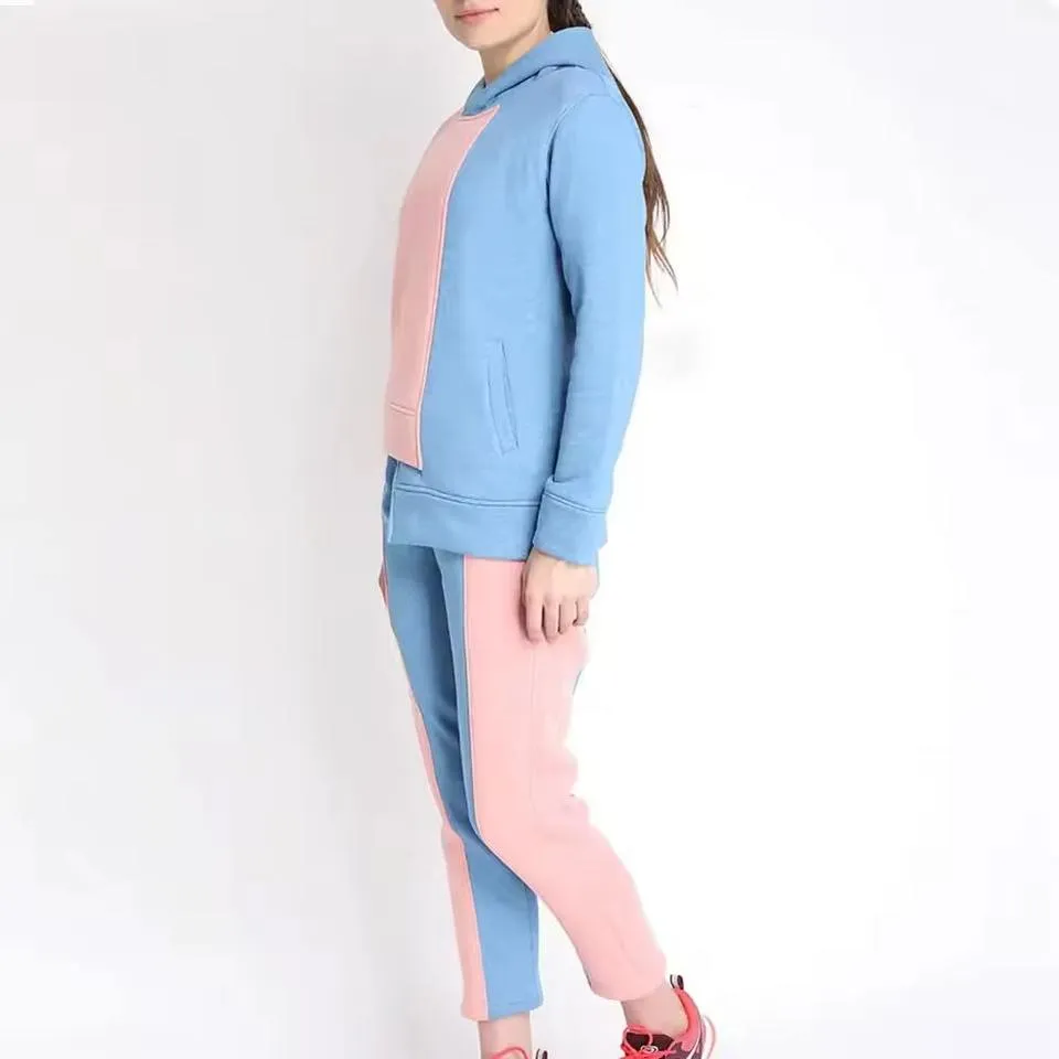 Women Tracksuit Street Wear Cotton Women Tracksuit Solid Color
