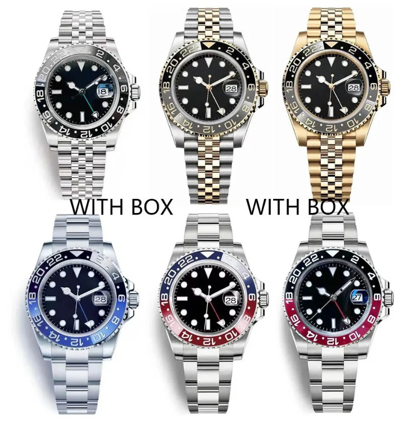 Mens Automatic Mechanical Ceramics Watches 41mm Full Stainless Steel Swimming Wristwatches Sapphire Luminous Watch U Factory Montre De Luxe