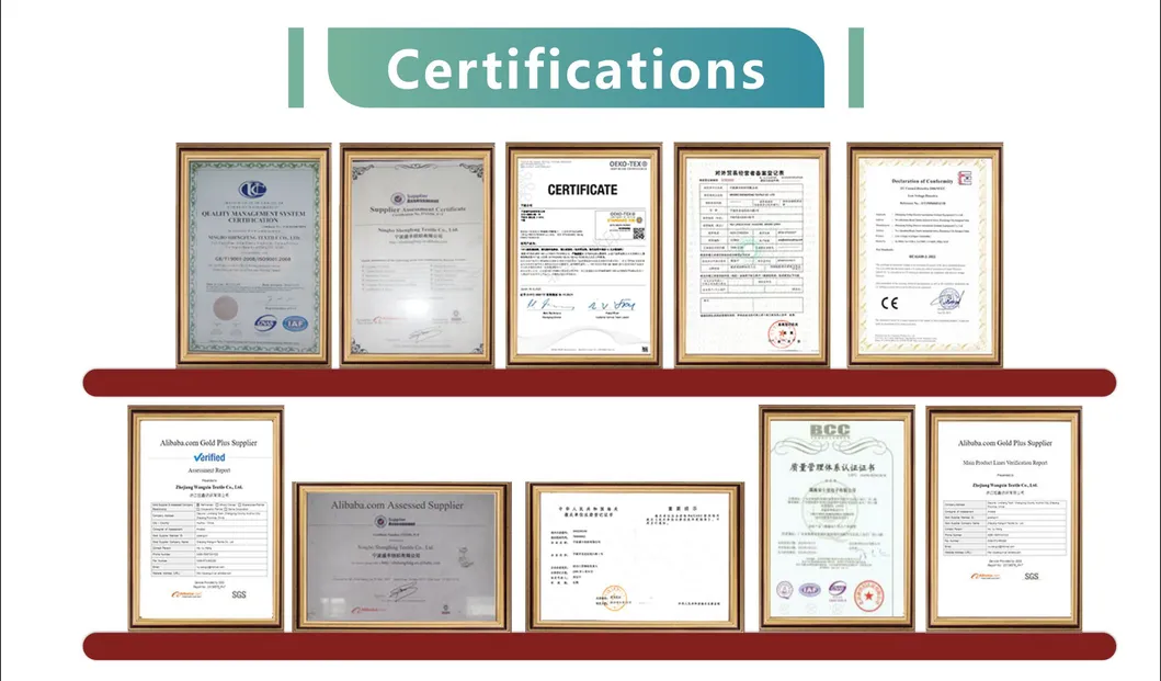 Certifications 1