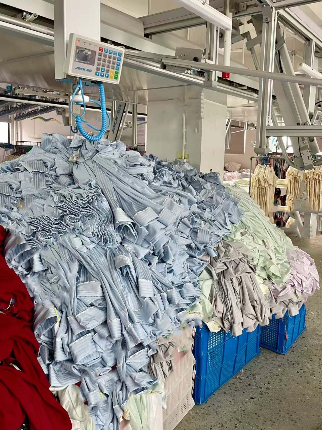 Semi-finished garments