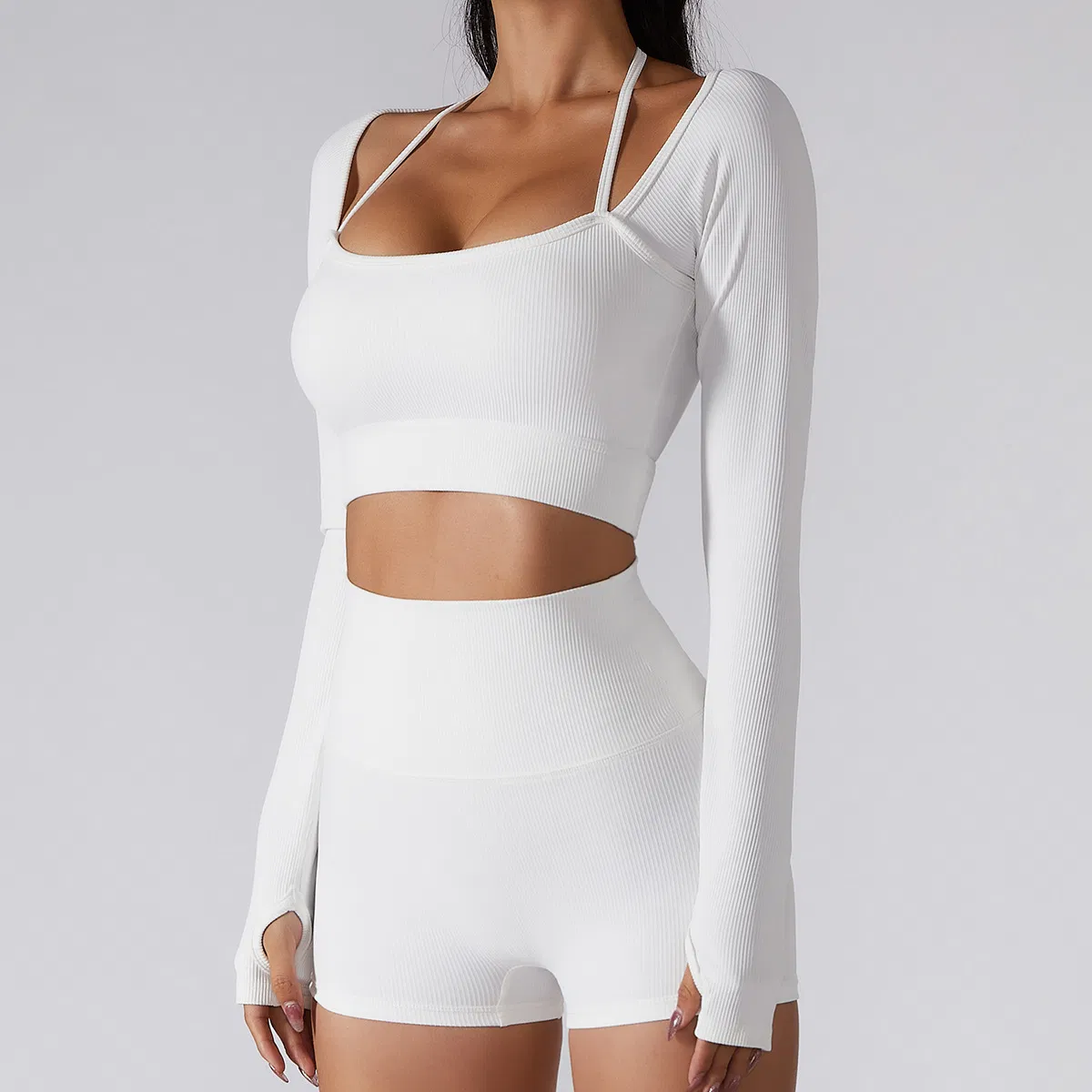 Women’ S Ribbed Activewear Set