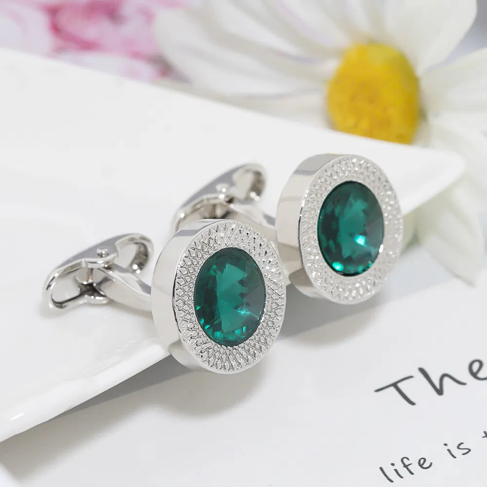 High Quality Minimalist Cuff-Links Rustproof Copper Stainless Steel Business Casual Wedding Attire