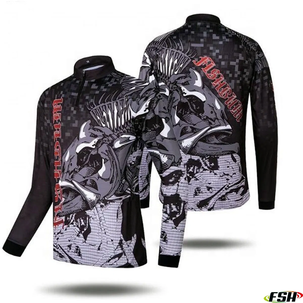 Custom Sublimated Fishing Wear Fishing Jersey