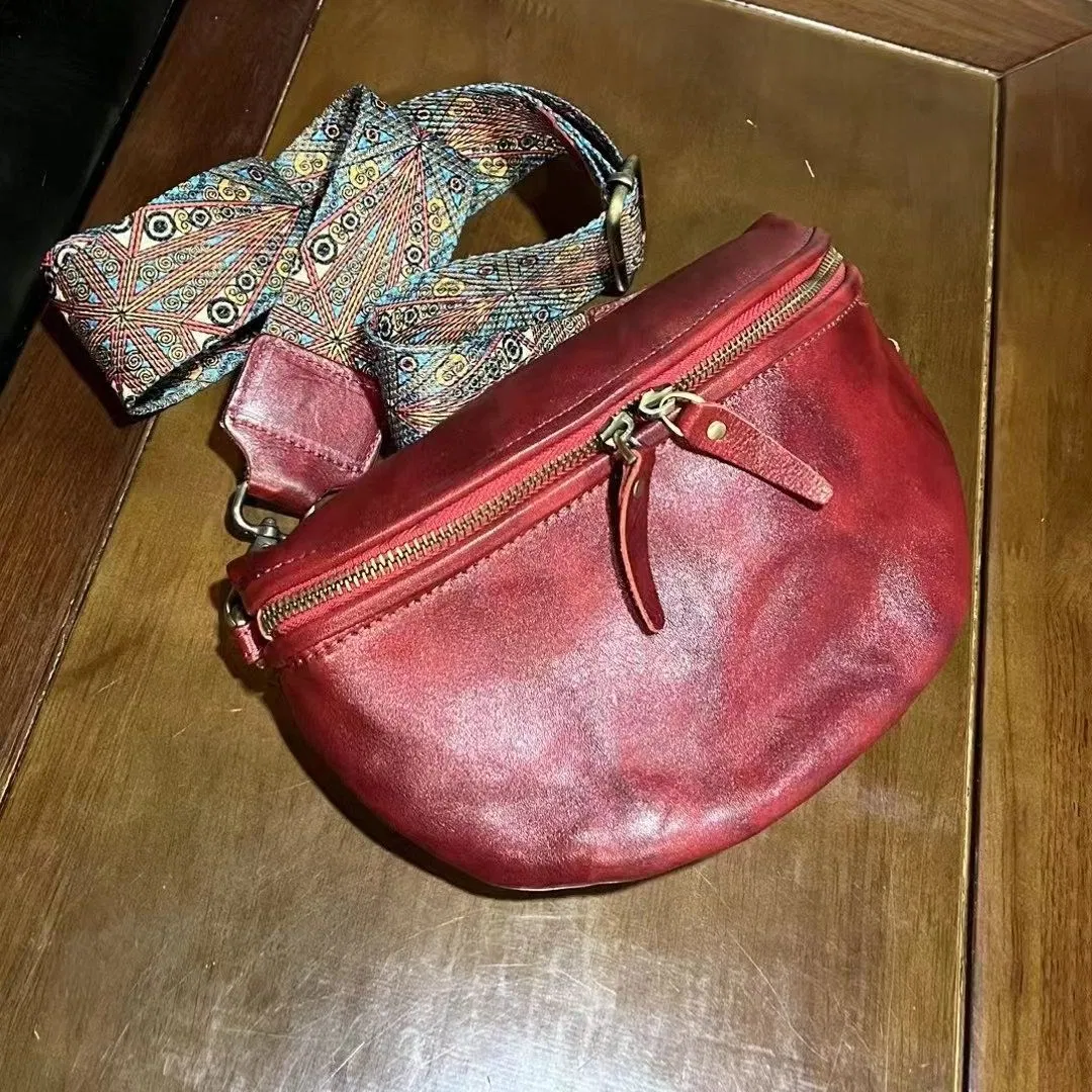 Chic Real Leather Crossbody Bag &amp; Briefcase for Modern Business Attire