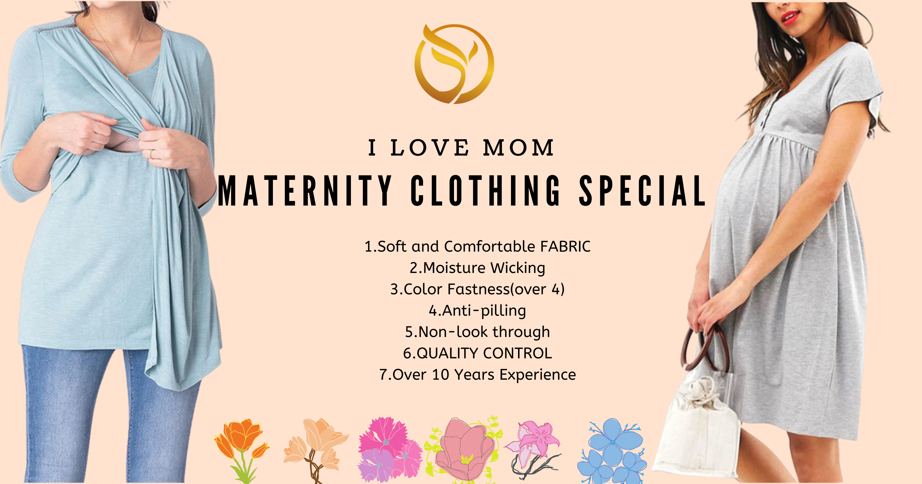 Maternity Pajamas Set