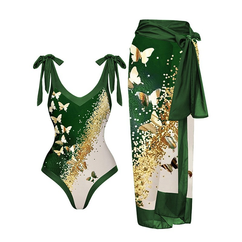 2023 Custom Made European Plus Size Beach Resort Wear for Older Women