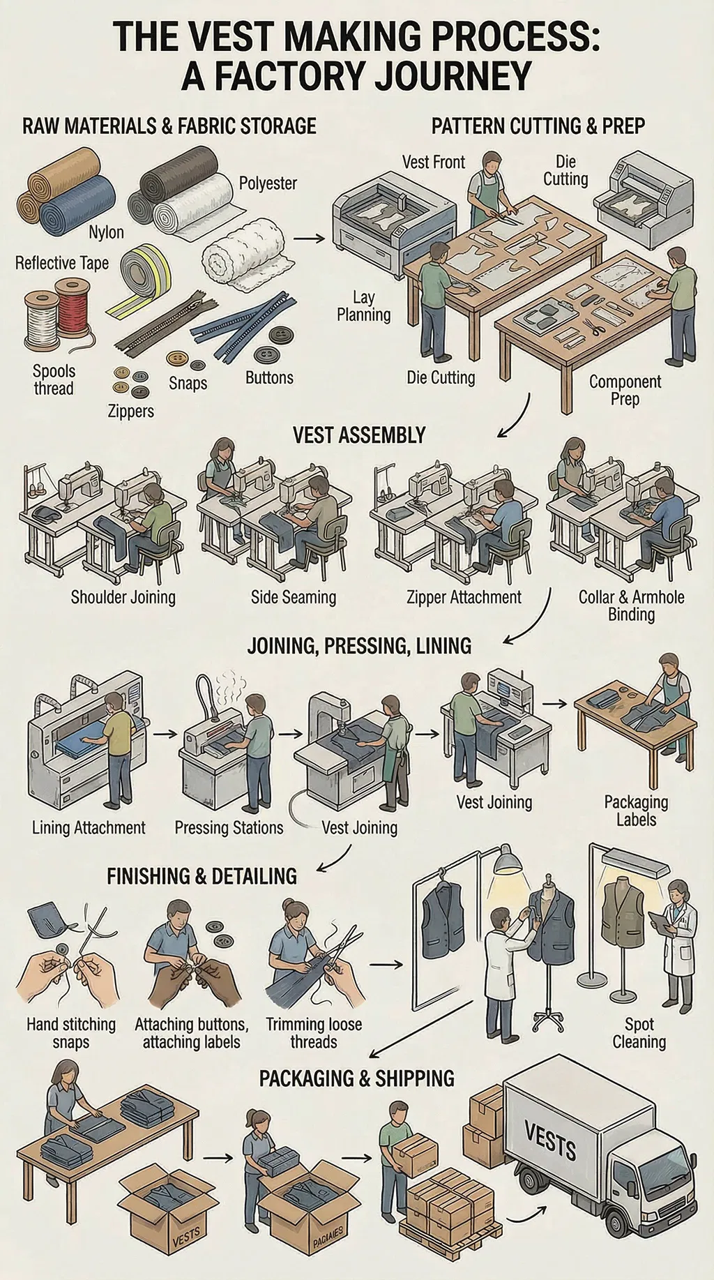 Standardized Production Process Details