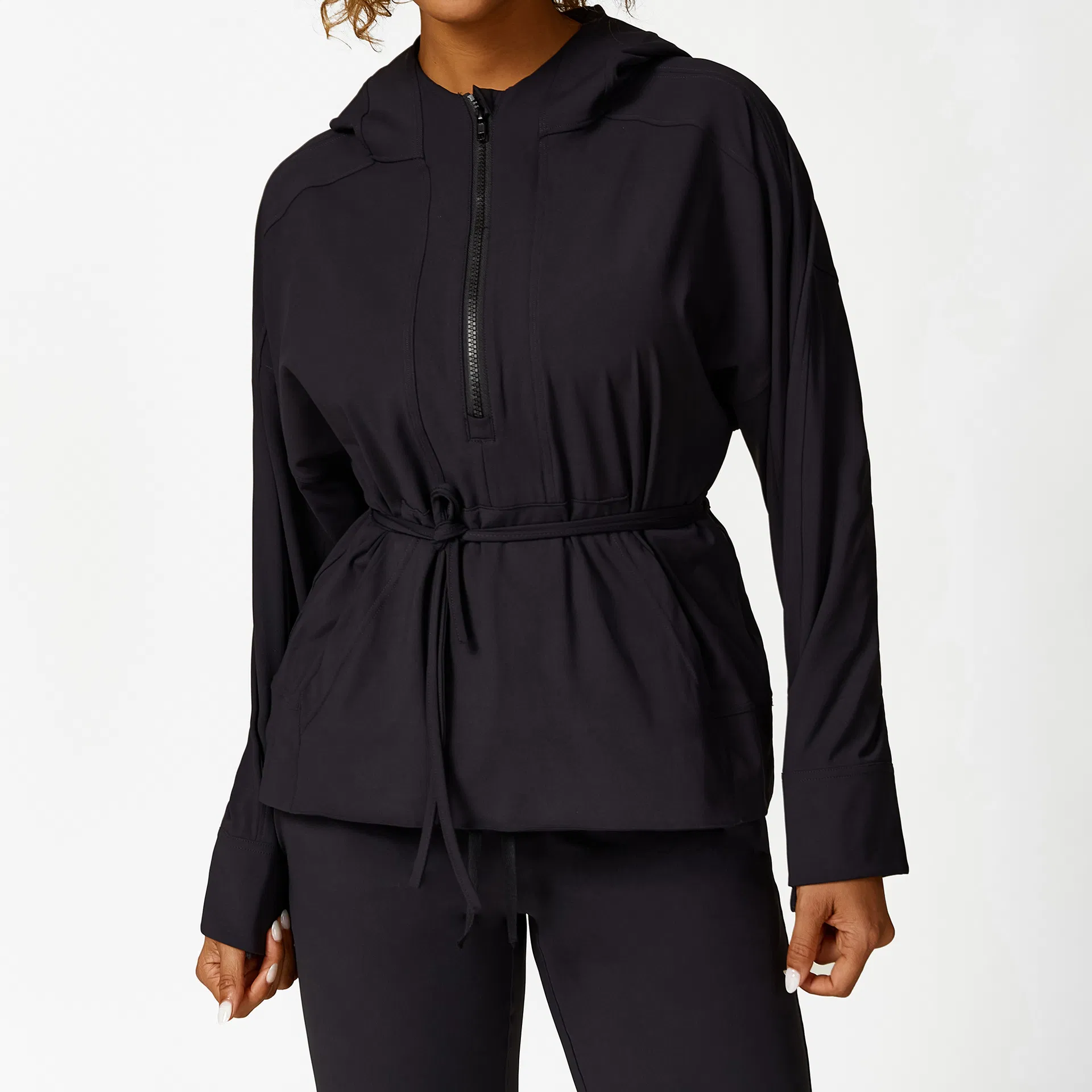 New Fashionable Spring/Summer Streetwear Women Casual Sweatshirt Yoga Outdoor Leisure Sports Wear