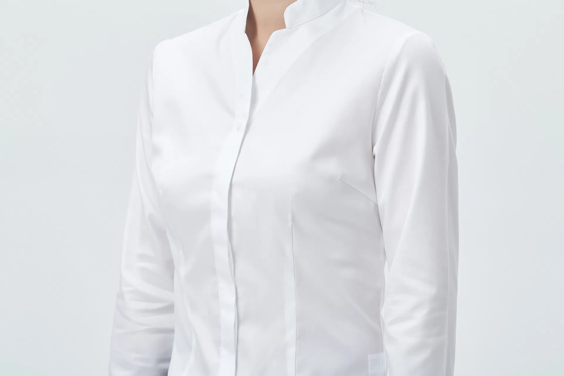 Trendy Women's Comfortable Dress Shirt - Weave Fabric for Business Attire