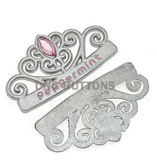 Premium Custom Brass Logo Denim Buttons for Stylish Apparel