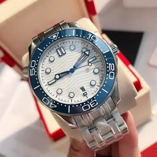 Men 300-Meter Diving 007 Designer Watches Men AAA+ High-Quality 42mm Mechanical Automatic Sapphire Mirror Surface Watch
