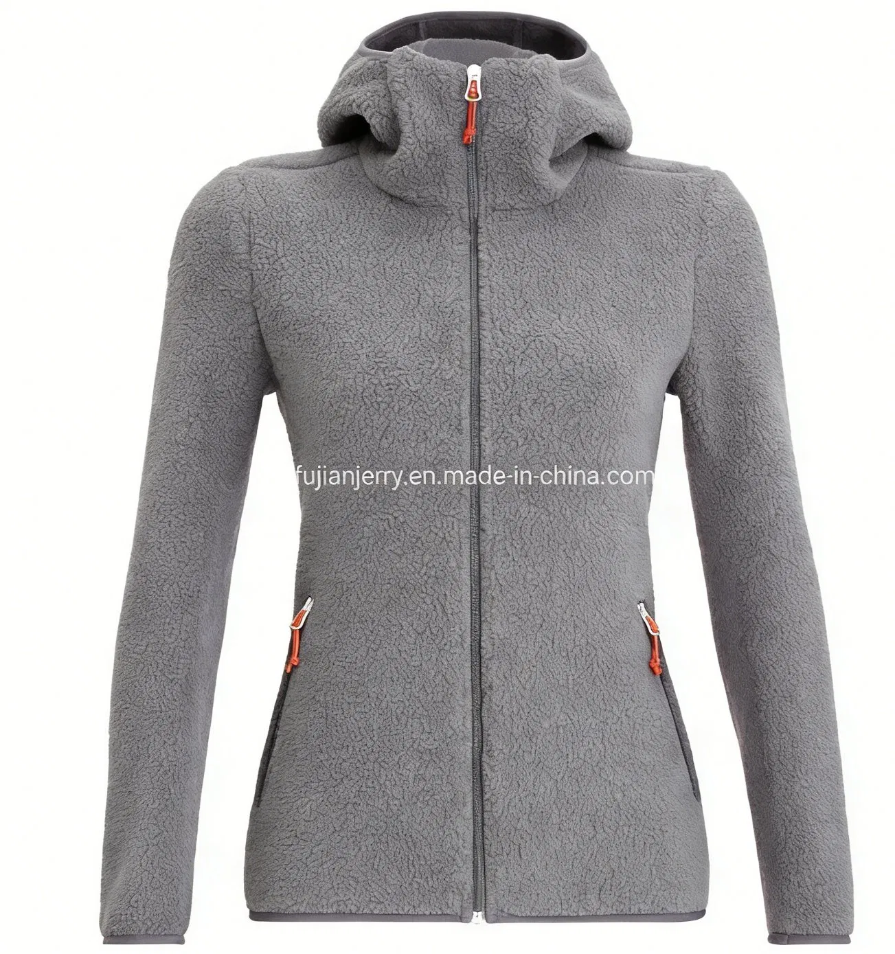 Stylish Women's Insulation Jacket - Warm Knit Fleece Outerwear